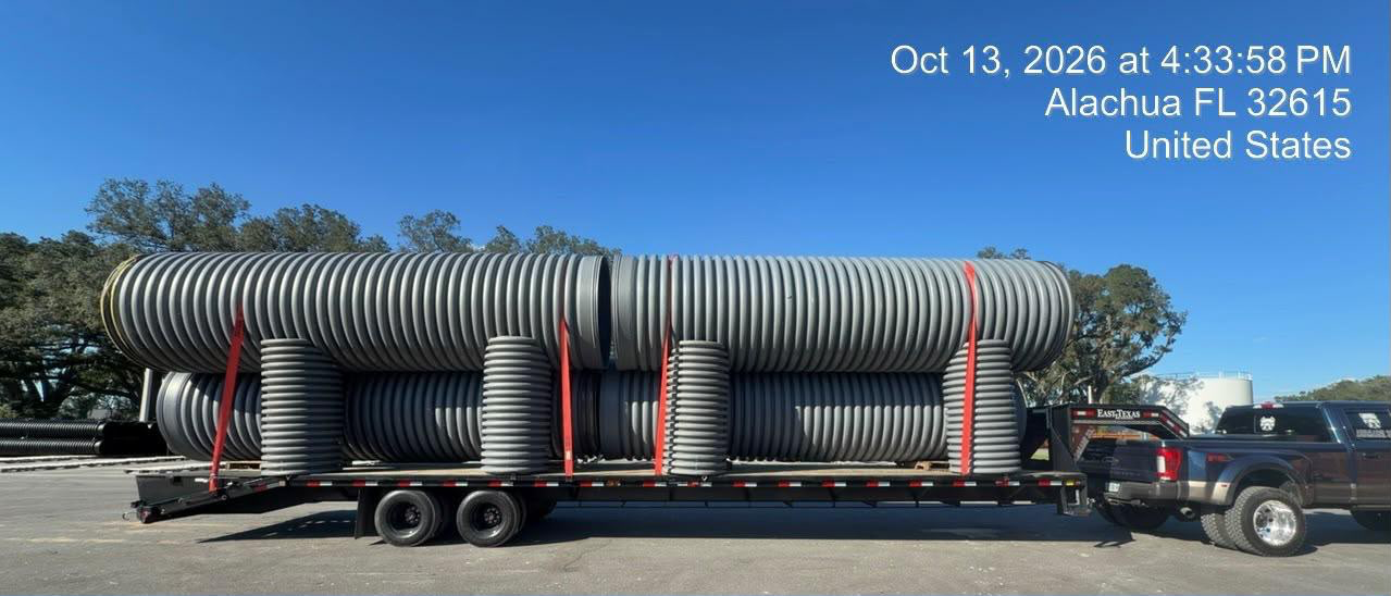 Drainage pipe · Alachua, Florida
