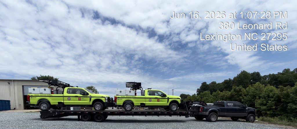 Work vehicles · Lexington, North Carolina